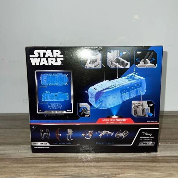 Micro Galaxy Squadron Imperial Troop Transport Vehicle 0019 New Series 1 Launch - Picture 5 of 8